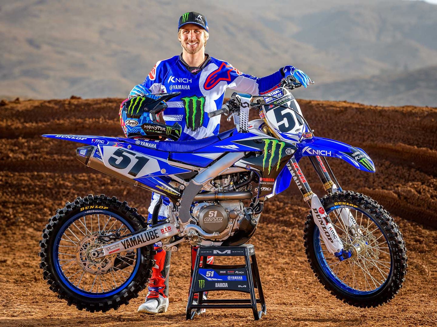 Monster Energy Knich Yamaha Factory Racing