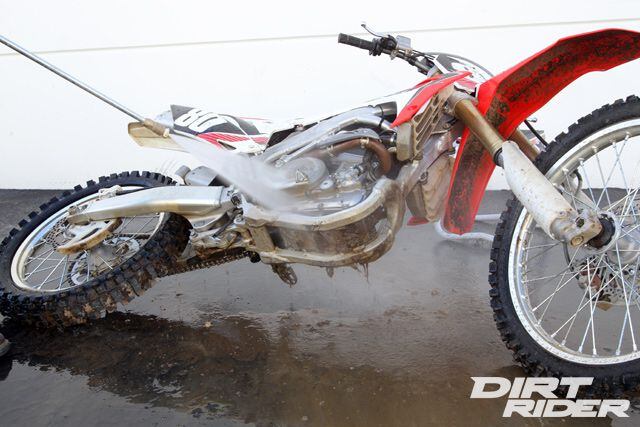 Can You Pressure Wash a Dirt Bike 