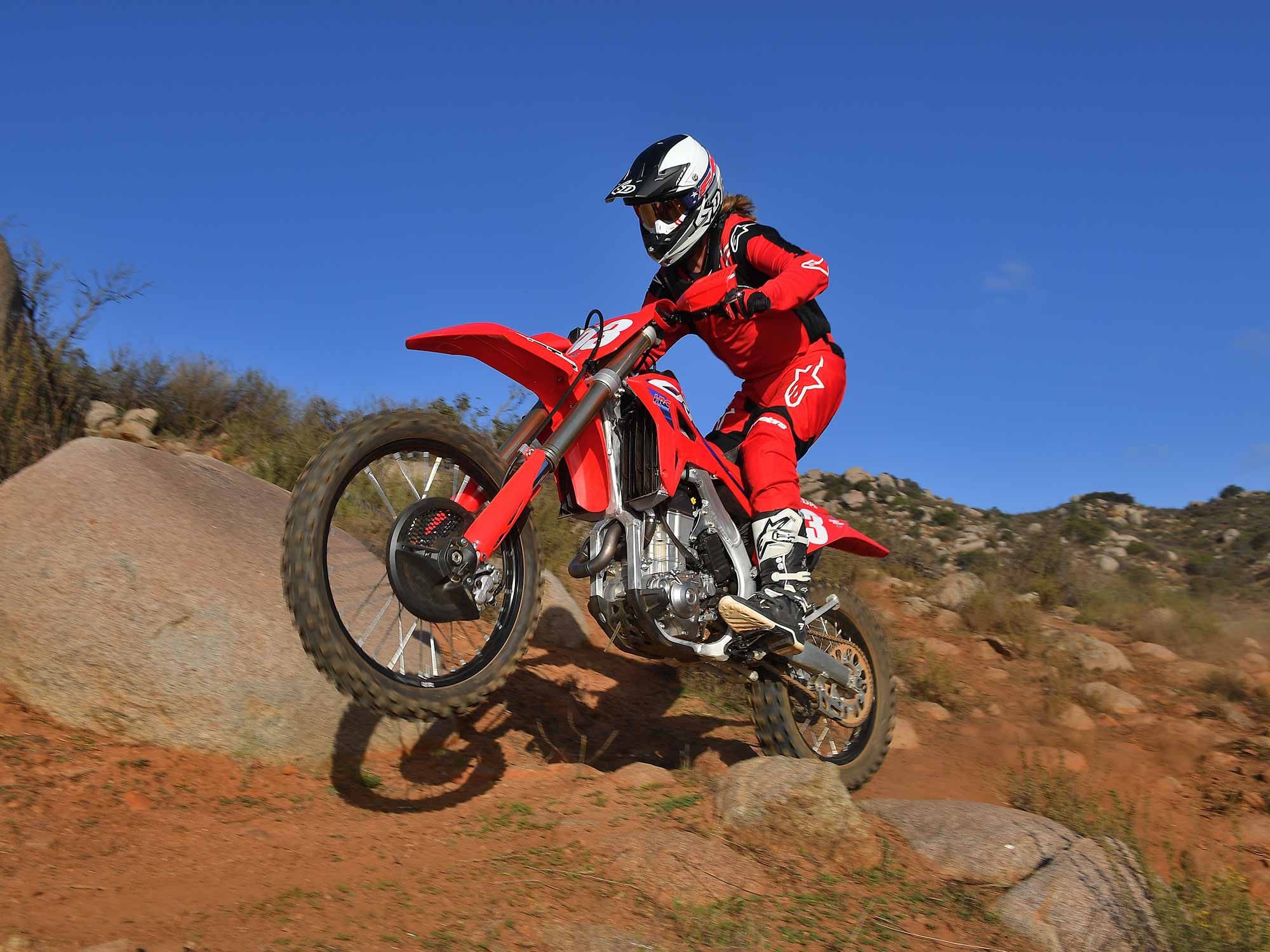 Crf450r trail hot sale riding