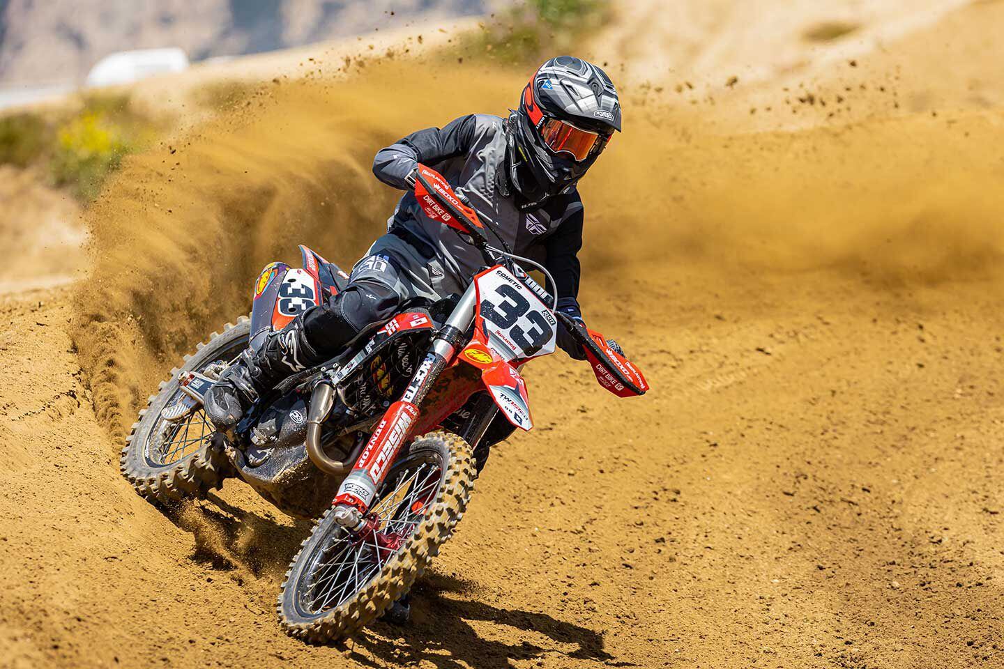 2023 KTM 350 XC-F Project Bike Riding Impression