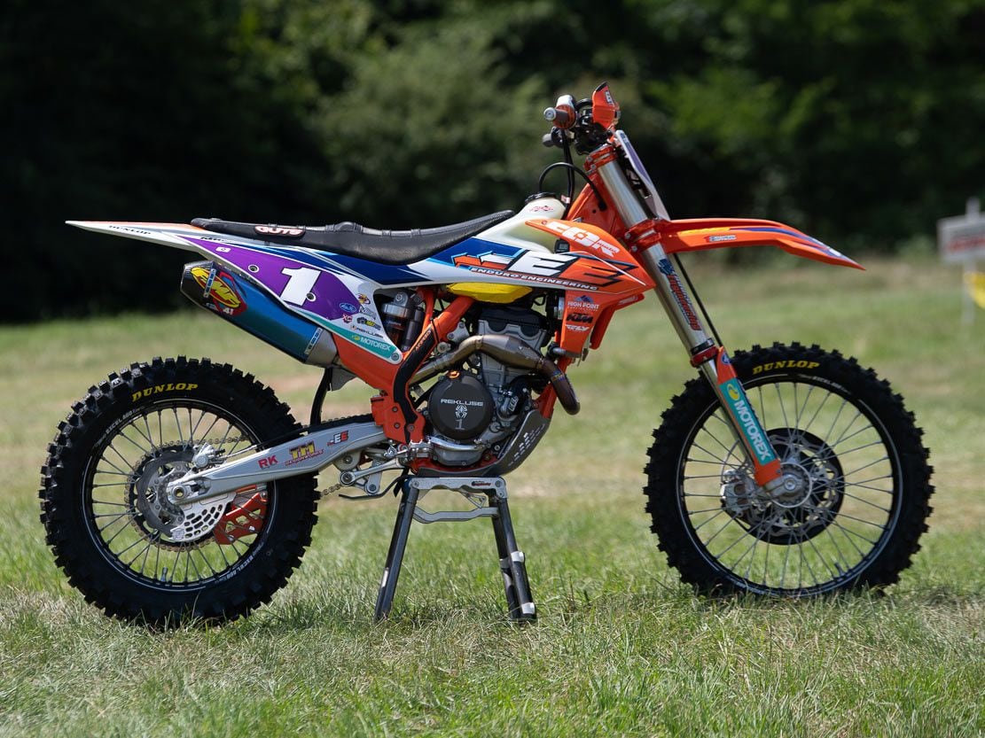 カーペンター　BF250 Off-Road Racebikes—Mackenzie Tricker's 2022 KTM 250 SX-F | Dirt Rider