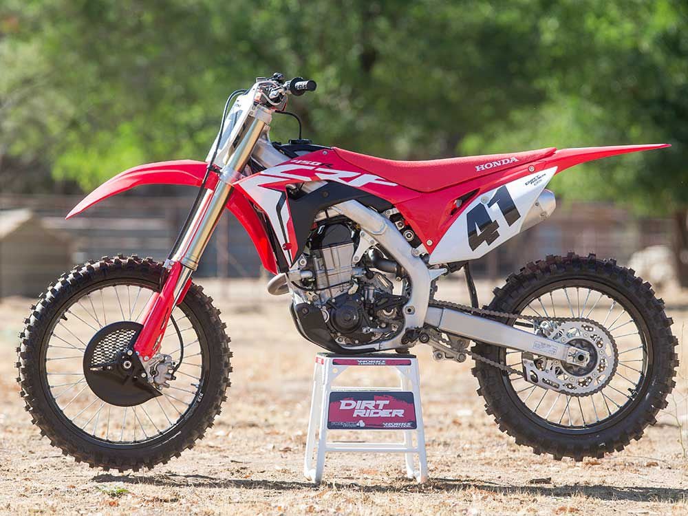 2019 Honda CRF450R First Ride Review Dirt Rider