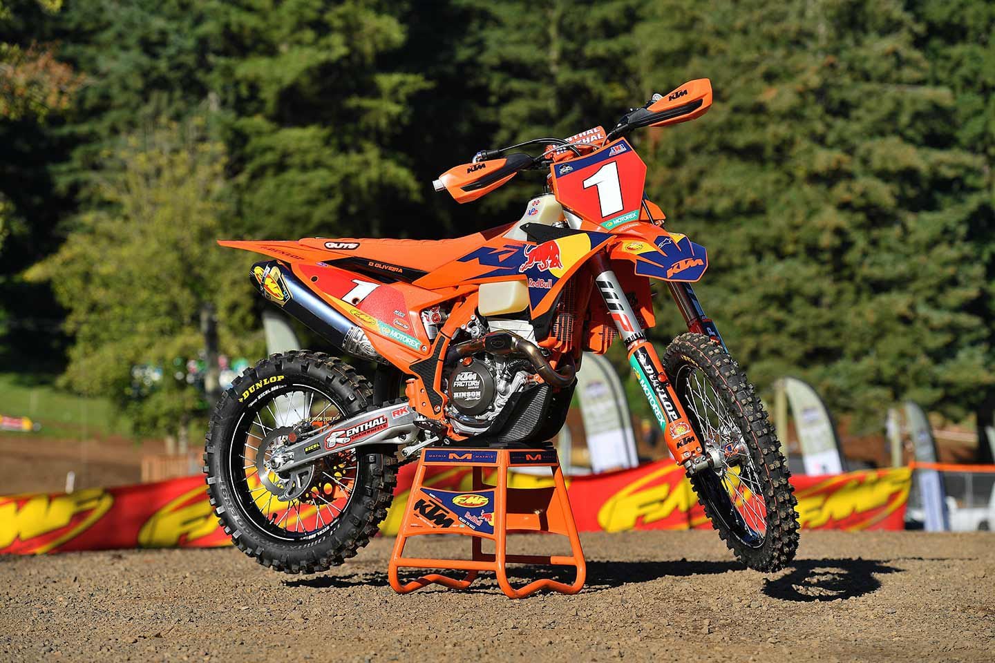 Factory Off-Road Racebikes—Dante Oliveira's 2024 KTM 350 XC-F